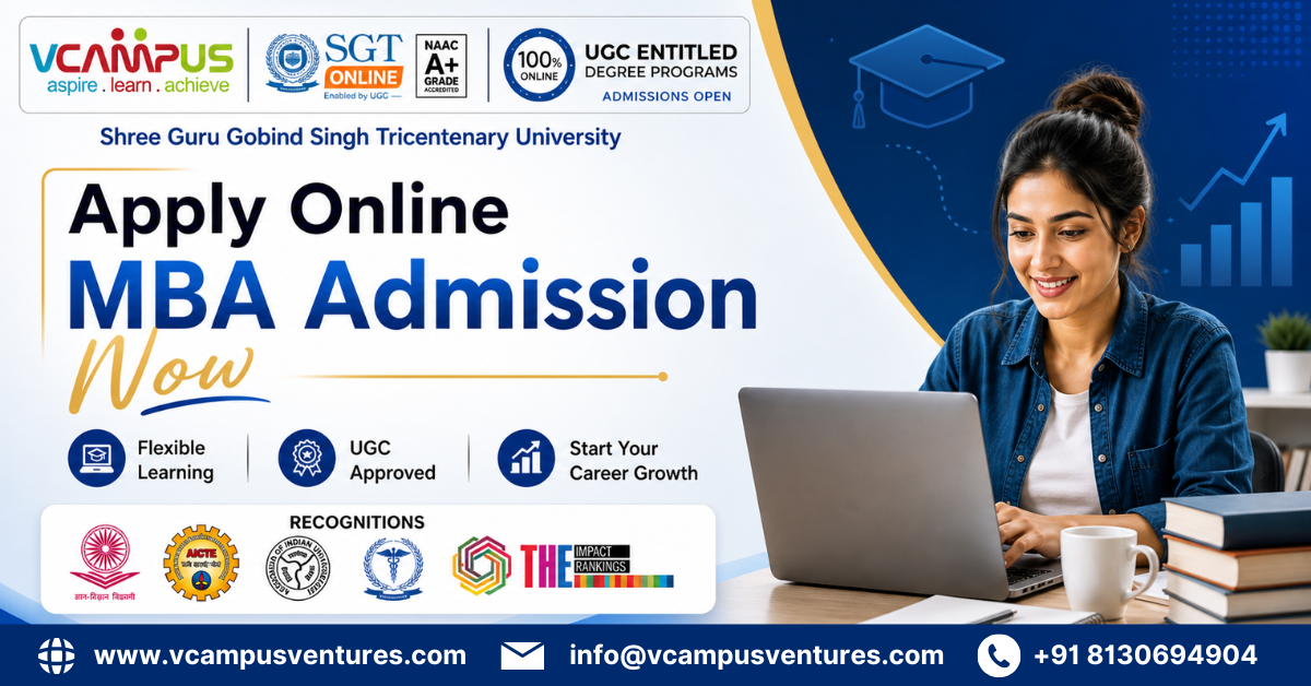 Apply Online MBA Admission Now in India (2026 Guide)