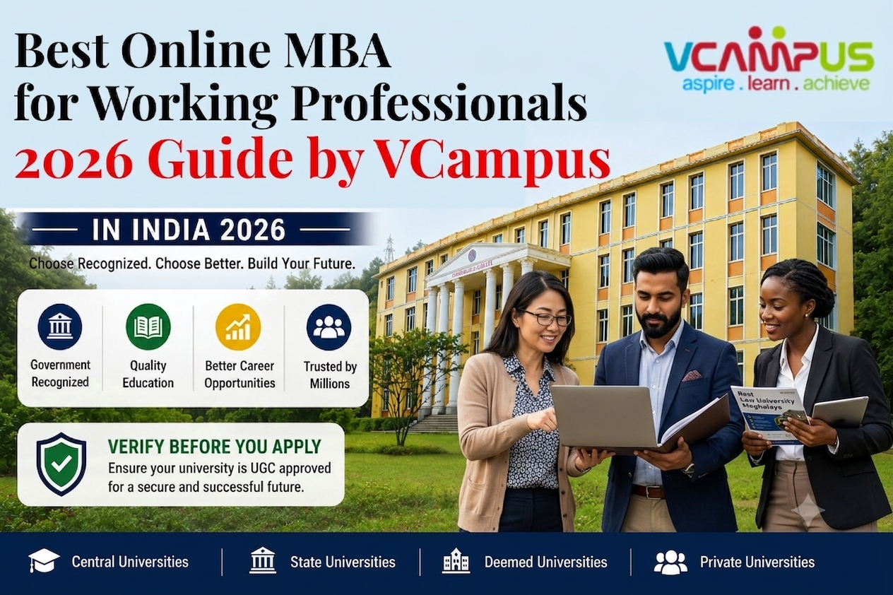Best Online MBA for Working Professionals India | 2026 Guide by VCampus